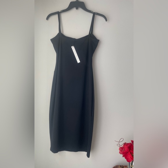 Susana Monaco Black Sleeveless Dress Size Large - Picture 4 of 8